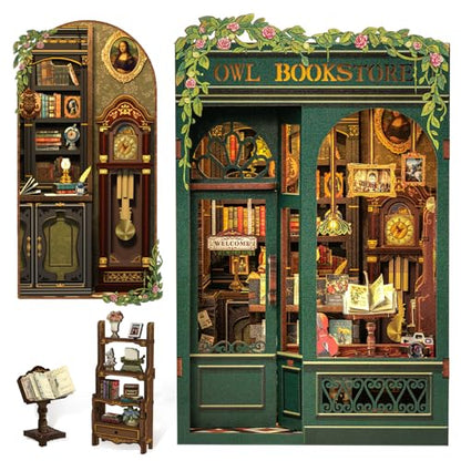 Owl Bookstore Book Nook Kit