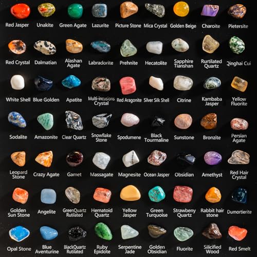 Natural Mineral Specimen Shadow Box