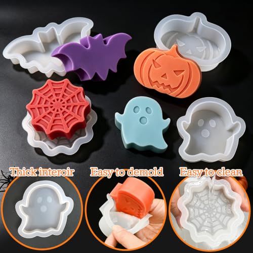 Halloween Candle Molds (4 Count)