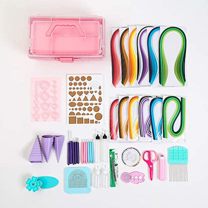 DIY Quilling Kit with Paper Crimper