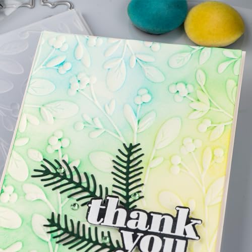 3D Embossing Folder and Metal Die Set for Card Making