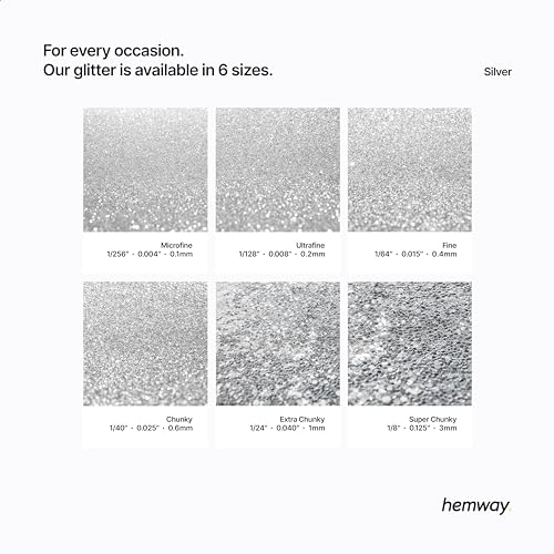 Resin Glitter Silver 100g Microfine Polyurethane & Epoxy Glitter (3.5274 Ounce)