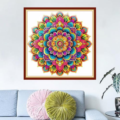 Stamped Cross Stitch Kits Full Range of Embroidery Patterns Starter Kits for Beginners Adult DIY Cross Stitches Needlepoint Kits 11CT