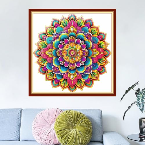 Stamped Cross Stitch Kits Full Range of Embroidery Patterns Starter Kits for Beginners Adult DIY Cross Stitches Needlepoint Kits 11CT