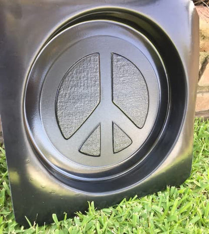 Peace Sign Stepping Stone Mold