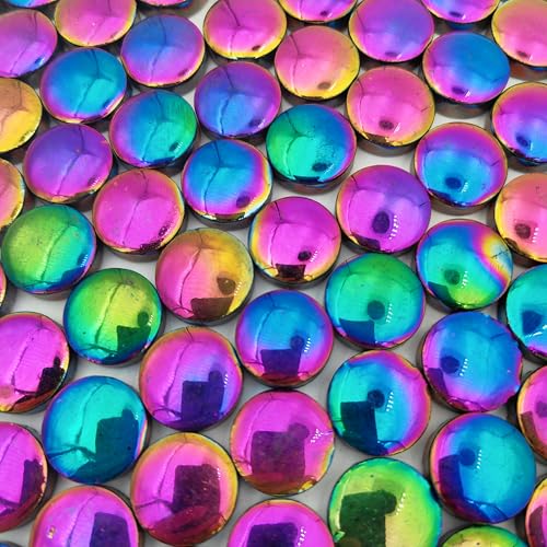 500g 1.1lb Round Ceramics Mosaic Tiles (16 Ounce)