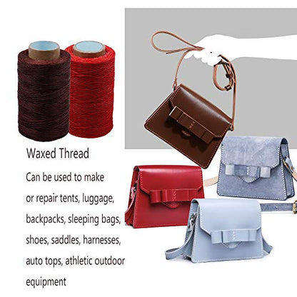 284Yards Leather Sewing Waxed Thread (852 Foot)