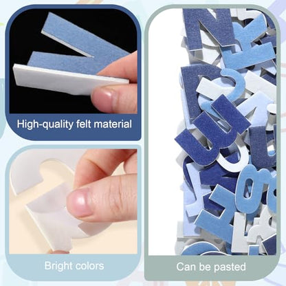 310 Pcs Felt Letter Bulletin Board Self Adhesive Sticker