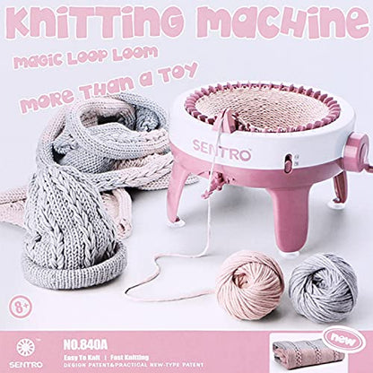 40 Needles Knitting Machine