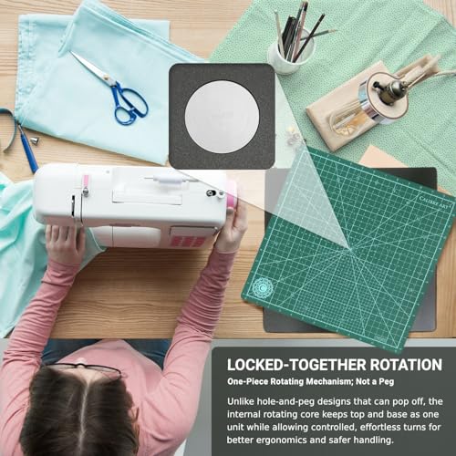 Rotating Self Healing Cutting Mat 14x14