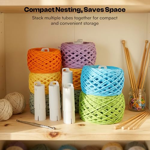 30pcs Reusable Yarn Cake Tubes for Our Electric Yarn Winders