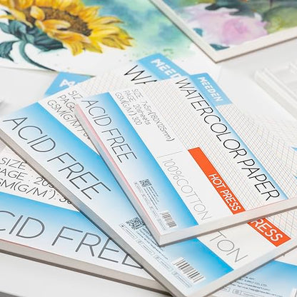 Cotton Watercolor Paper Block