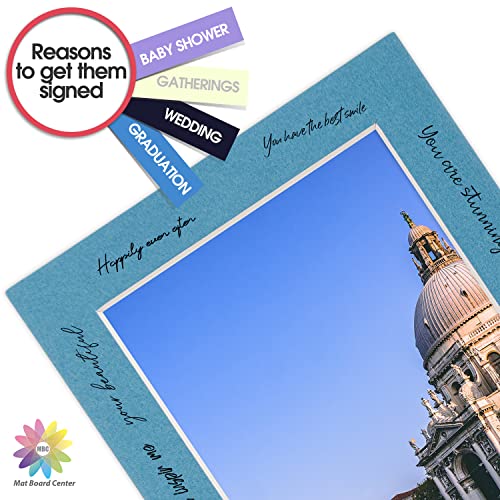 Mat Board Center 10 Pack 5x7 Photo Mats for 4x6 Picture