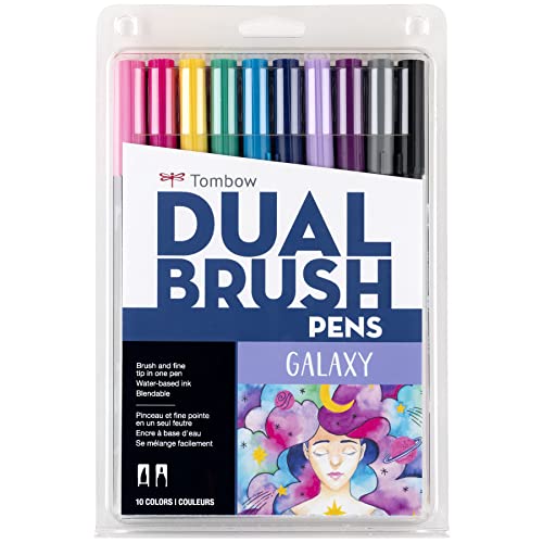 56188 Dual Brush Pen Art Markers (10 Count)