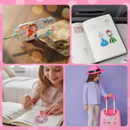 Girls Diamond Painting Kits for Kids (3.84 Ounce)