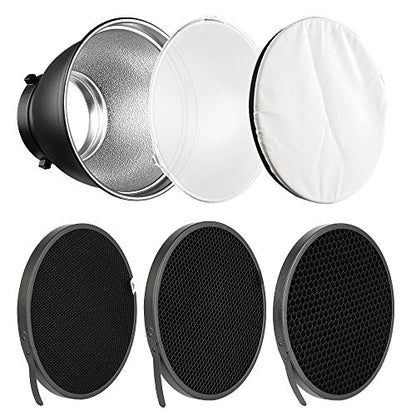 7" Standard Reflector Lamp Shade Dish Diffuser with 20°
