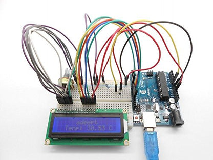 Project 1602 LCD Starter Kit Compatible with Arduino UNO R3 Mega2560 Nano Servo Relay LCD1602 Beginner