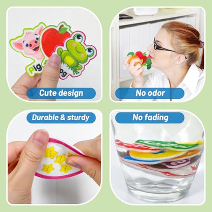 5 Felt Learning Pieces Set