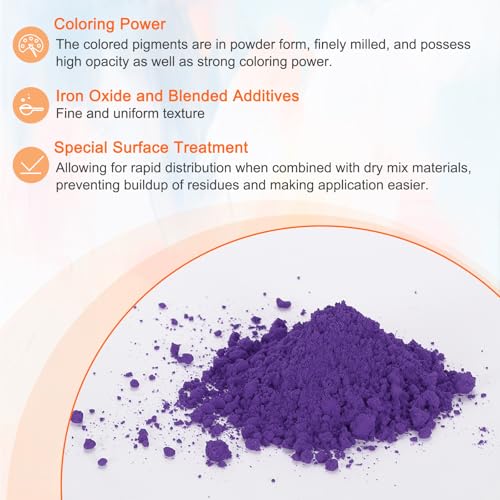 Iron Oxide Powder Concrete Pigment 325 Mesh 3.5oz (28.2 Ounce)