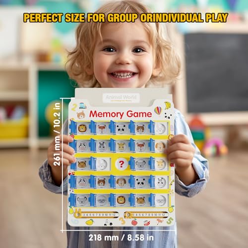 Matching Memory Game for Kids Age 3 4 5 6 7 8 Year Old