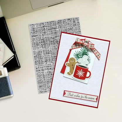 3 D Textured Impressions Embossing Folder