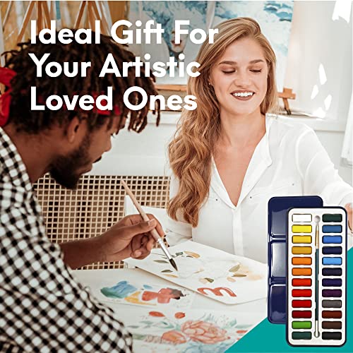 Watercolor Paint Essentials Set