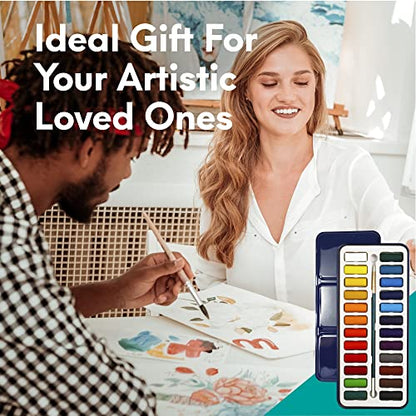 Watercolor Paint Essentials Set
