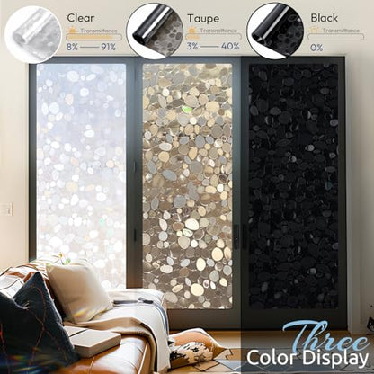 Total Blackout Window Privacy Film (19.38 Sq Ft)