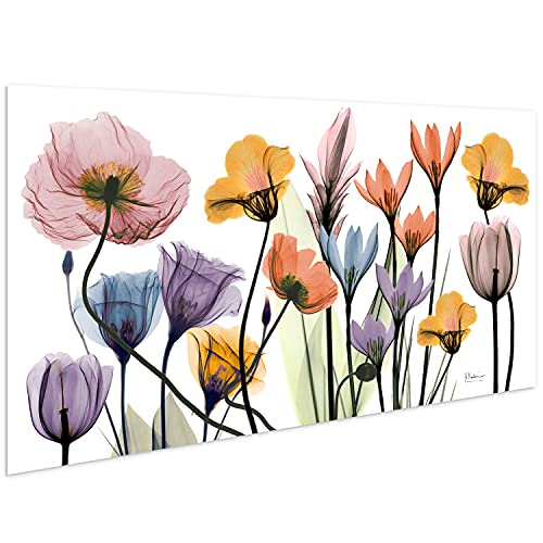 Frameless Free Floating Tempered Glass Panel Graphic Wall Art Ready to Hang