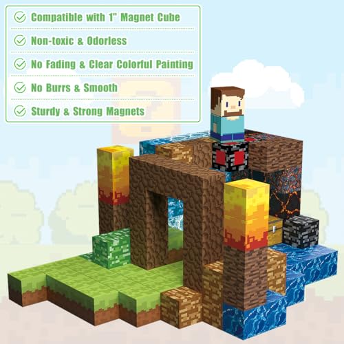 Magnetic Blocks for Kids 3+ (160 Count)