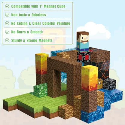 Magnetic Blocks for Kids 3+ (160 Count)