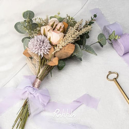 Lavender Chiffon Silk Ribbon (60 Foot)