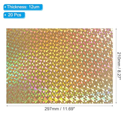 11.7x8.3" Hot Stamping Foil Paper Sheet (20 Count)