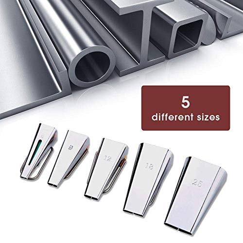 5pcs Bias Tape Makers Set Fabric Tape Maker Tool Set DIY Sewing Quilting Bias Binding Maker 6MM
