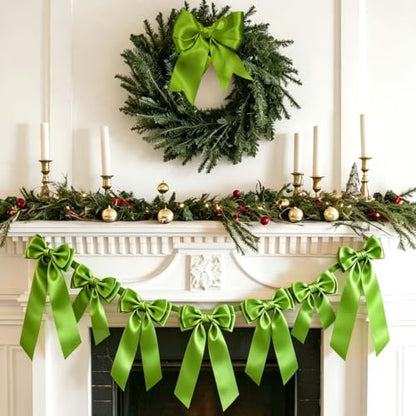 Lime Green Ribbon 4 Inch x 10 Yards Double Faced