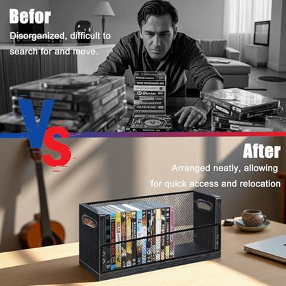 DVD Blu ray Storage Rack