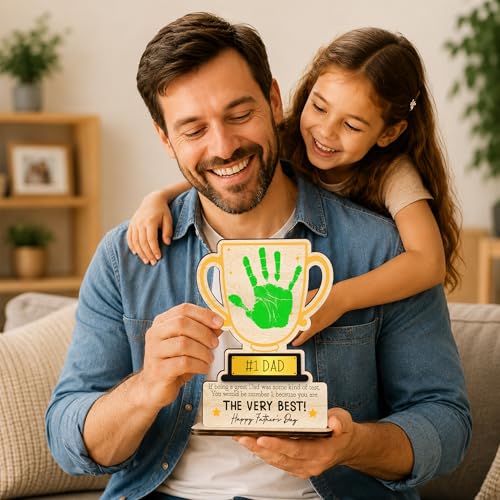 Personalized Fathers Day Trophy Gift