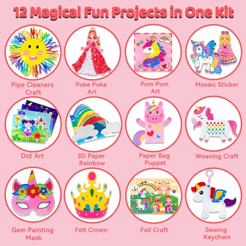 Unicorn Craft Box (12 Count)