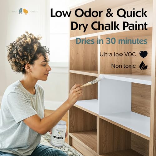 Hail 32 Fl Oz Chalk Paint for Furniture All in One
