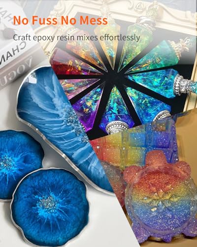 Mica Powder 6 Colors Pearlescent Pigment Powder for Epoxy Resin