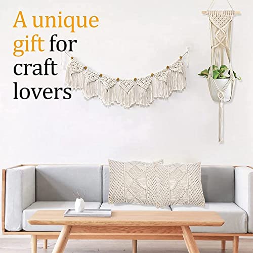 Macrame Kit Macrame Wall Hanging Kit for Beginners