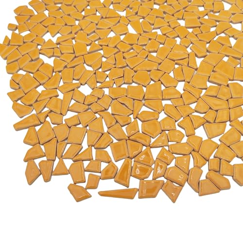 1.1LB Irregular Ceramics Mosaic Tiles (350 Count)