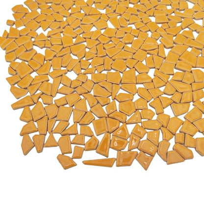 1.1LB Irregular Ceramics Mosaic Tiles (350 Count)