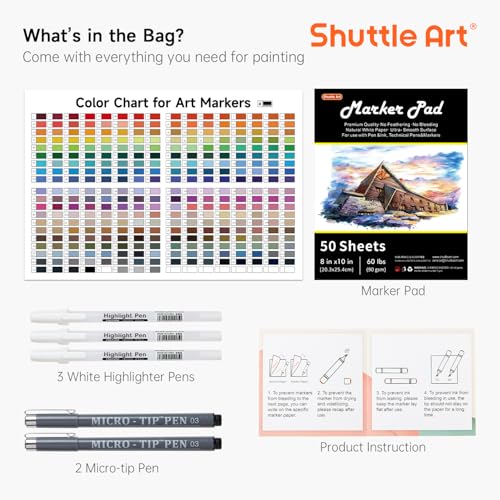 240 Colors Alcohol Markers (240 Count)