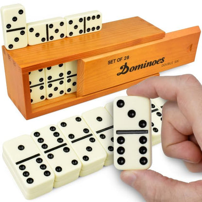 Jumbo Dominoes Set for Adults and Kids
