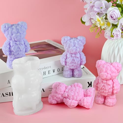 Bear Candle Molds