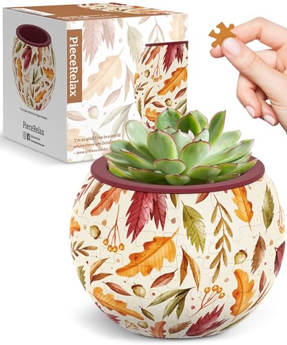 3D Puzzle Planter 80 Pieces (80 Count)