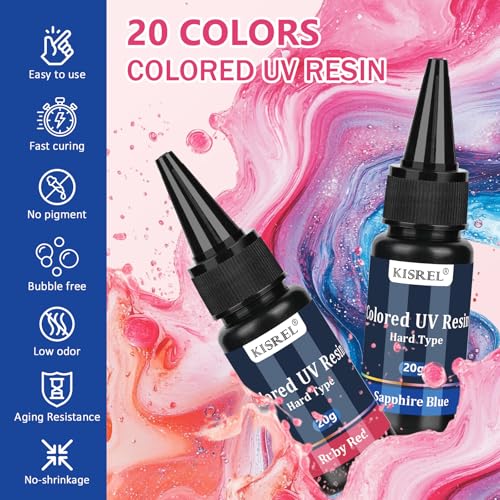 UV Resin 20 Colors
