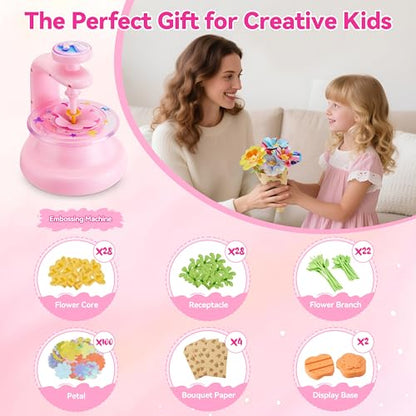 DIY Flower Bouquet Craft Kit for Girls Ages 4