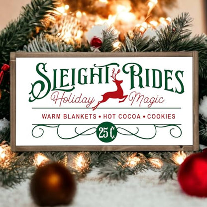 Christmas Stencils for Crafts Reusable 12" Christmas Stencil (8 Count)